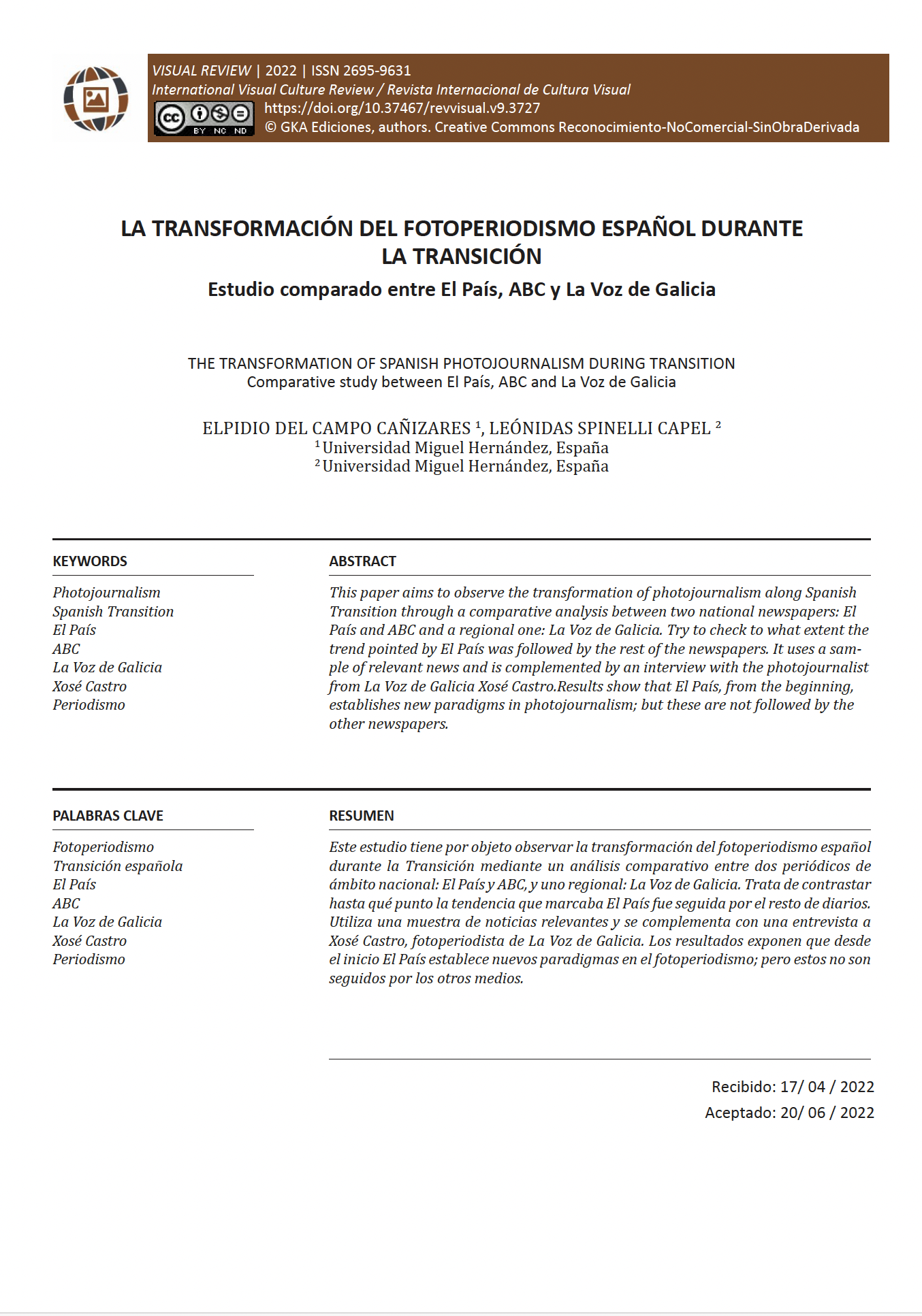 Articulo Visual Rewiev